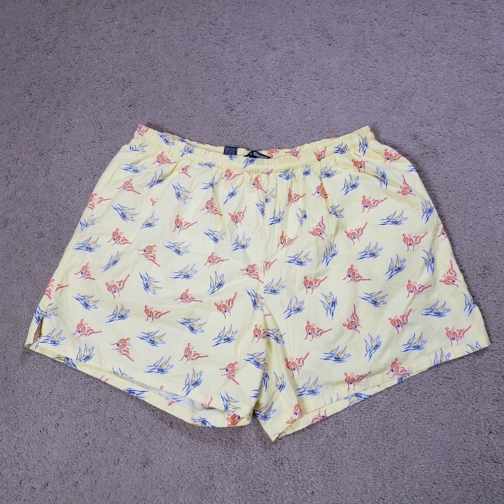 VTG Ralph Lauren Polo Sport Couple Love Beach Swim Trunks Shorts Men XL Nautical